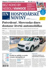 E-magazín Hospodárske noviny 11.12.2015 - MAFRA Slovakia, a.s.