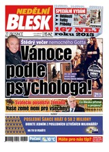 E-magazín Nedělní Blesk - 27.12.2015 - CZECH NEWS CENTER a. s.