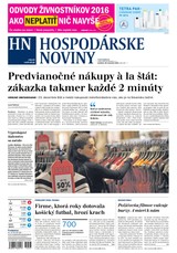 E-magazín Hospodárske noviny 28.12.2015hoho - MAFRA Slovakia, a.s.