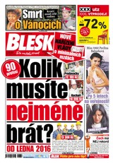 E-magazín Blesk - 29.12.2015 - CZECH NEWS CENTER a. s.