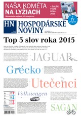 E-magazín Hospodárske noviny 31.12.2015 - MAFRA Slovakia, a.s.