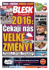 E-magazín Blesk - 4.1.2016 - CZECH NEWS CENTER a. s.