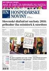 E-magazín Hospodárske noviny 07.01.2016 - MAFRA Slovakia, a.s.