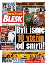 E-magazín Nedělní Blesk - 10.1.2016 - CZECH NEWS CENTER a. s.