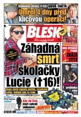 E-magazín Blesk - 16.1.2016 - CZECH NEWS CENTER a. s.