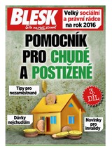 E-magazín Blesk - Pomocník pro chudé a postižené 8.2.2016 - CZECH NEWS CENTER a. s.