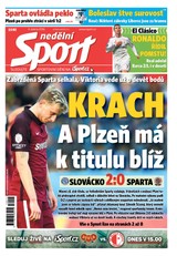 E-magazín Nedělní Sport - 3.4.2016 - CZECH NEWS CENTER a. s.
