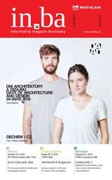 E-magazín in.ba 5/2016 - Redakcia magazínu in.ba, Oddelenie marketingu a vzťahov s verejnosťou Kancelária primátora Hlavného mesta SR Bratislava