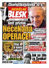 E-magazín Nedělní Blesk - 1.5.2016 - CZECH NEWS CENTER a. s.