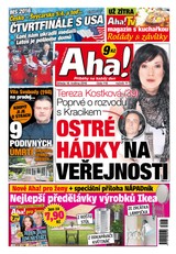 E-magazín AHA! - 18.5.2016 - CZECH NEWS CENTER a. s.