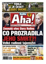 E-magazín Nedělní AHA! - 22.5.2016 - CZECH NEWS CENTER a. s.