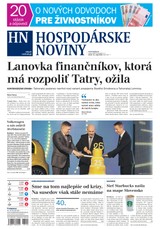 E-magazín Hospodárske noviny 31.05.2016 - MAFRA Slovakia, a.s.