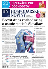 E-magazín Hospodárske noviny 23.06.2016 - MAFRA Slovakia, a.s.