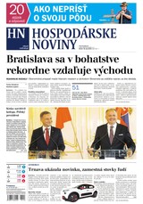 E-magazín Hospodárske noviny 30.06.2016 - MAFRA Slovakia, a.s.