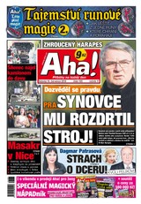 E-magazín AHA! - 16.7.2016 - CZECH NEWS CENTER a. s.