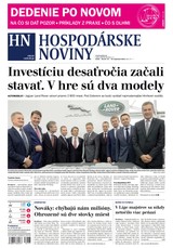 E-magazín Hospodárske noviny 14.09.2016 - MAFRA Slovakia, a.s.