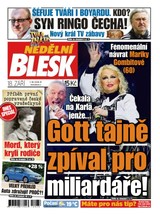 E-magazín Nedělní Blesk - 18.9.2016 - CZECH NEWS CENTER a. s.