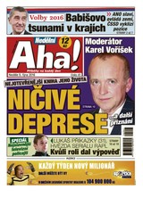 E-magazín Nedělní AHA! - 9.10.2016 - CZECH NEWS CENTER a. s.
