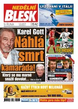 E-magazín Nedělní Blesk - 9.10.2016 - CZECH NEWS CENTER a. s.