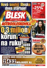 E-magazín Blesk - 14.10.2016 - CZECH NEWS CENTER a. s.