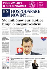 E-magazín Hospodárske noviny 19.10.2016 - MAFRA Slovakia, a.s.