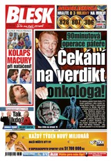 E-magazín Blesk - 9.11.2016 - CZECH NEWS CENTER a. s.