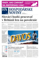 E-magazín Hospodárske noviny 18.01.2017 - MAFRA Slovakia, a.s.