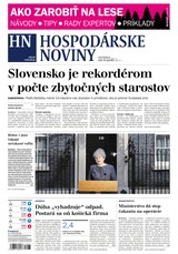 E-magazín Hospodárske noviny 19.04.2017 - MAFRA Slovakia, a.s.