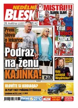 E-magazín Nedělní Blesk - 28.5.2017 - CZECH NEWS CENTER a. s.