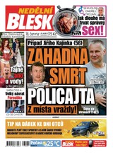E-magazín Nedělní Blesk - 18.6.2017 - CZECH NEWS CENTER a. s.