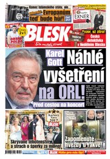 E-magazín Blesk - 1.7.2017 - CZECH NEWS CENTER a. s.