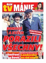 E-magazín Blesk Tv manie - 29.7.2017 - CZECH NEWS CENTER a. s.