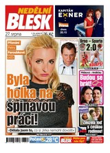 E-magazín Nedělní Blesk - 27.8.2017 - CZECH NEWS CENTER a. s.