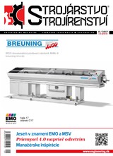 E-magazín STROJÁRSTVO/STROJÍRENSTVÍ 9/2017 - MEDIA/ST s.r.o.