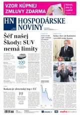 E-magazín Hospodárske noviny 18.09.2017 - MAFRA Slovakia, a.s.