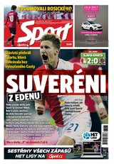 E-magazín Sport - 18.9.2017 - CZECH NEWS CENTER a. s.