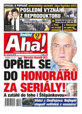 E-magazín Nedělní AHA! - 4.3.2018 - CZECH NEWS CENTER a. s.