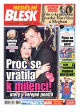 E-magazín Nedělní Blesk - 13.5.2018 - CZECH NEWS CENTER a. s.