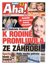 E-magazín Nedělní AHA! - 29.7.2018 - CZECH NEWS CENTER a. s.