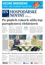 E-magazín Hospodárske noviny 20.8.2018 - MAFRA Slovakia, a.s.