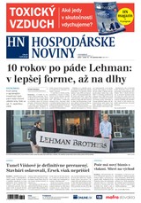 E-magazín Hospodárske noviny 14.09.2018 - MAFRA Slovakia, a.s.