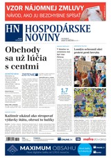 E-magazín Hospodárske noviny 22.10.2018 - MAFRA Slovakia, a.s.