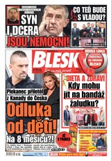 E-magazín Blesk - 14.11.2018 - CZECH NEWS CENTER a. s.