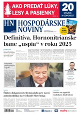 E-magazín Hospodárske noviny 20.11.2018 - MAFRA Slovakia, a.s.