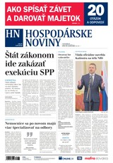 E-magazín Hospodárske noviny 29.11.2018 - MAFRA Slovakia, a.s.