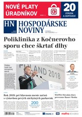 E-magazín Hospodárske noviny 04.12.2018 - MAFRA Slovakia, a.s.
