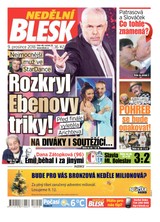 E-magazín Nedělní Blesk - 9.12.2018 - CZECH NEWS CENTER a. s.