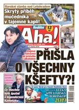 E-magazín Nedělní AHA! - 6.1.2019 - CZECH NEWS CENTER a. s.
