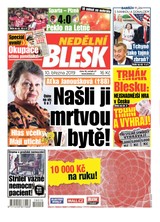 E-magazín Nedělní Blesk - 10.3.2019 - CZECH NEWS CENTER a. s.