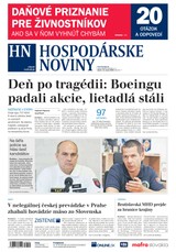 E-magazín Hospodárske noviny 12.03.2019 - MAFRA Slovakia, a.s.
